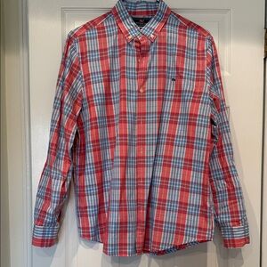 Vineyard Vines Red and Blue Checkered Shirt